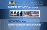 2011 DTSD Pengantar Audit Kepabeanan Dan Cukai