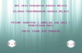 Sejarah Perkembangan Bahasa Melayu