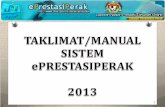 Manual Taklimat Eprestasi 2013
