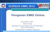 Pengisian EMIS Online 2012-Modul Sekolah