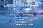 Luka Bakar Kimiawi 13-9-2005