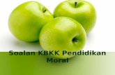 Soalan KBKK Pendidikan Moral.pptx
