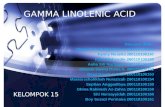 Kelompok 15 - Gamma Linolenic Acid
