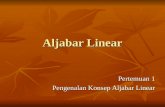 Aljabar Linear 1