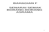 Borang Asrama & Surat