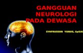 Prinsip Gangguan Neurologi Pada Dewasa