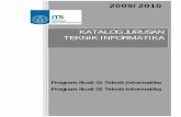 Katalog Teknik Informatika 2009 - 2010