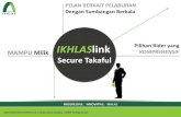 Secure link presentation to client