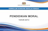 Dokumen standard pendidikan moral tahun 1