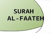 Surah Al Faateh translation urdu word by word