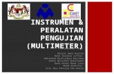 Instrumen & Peralatan Pengujian (Multimeter)