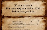 Zaman Prasejarah Di Malaysia - Nur Nadhirah Bt Hasbullah 1 Gemilang