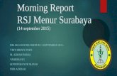 Morning Report 14 Sept 15