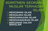 Komitmen Seorang Muslim Terhadap Islam