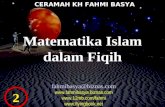 Matematika Islam Dlm Fiqih-2