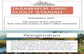 Tasawwur Dari Sudut Syariah