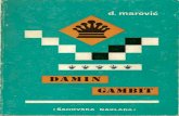 šahovska knjiga Marovic_Drazen-Damin_Gambit_-_1984_.PDF