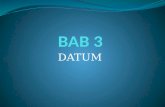 BAB 3-datum