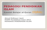 Kaedah Belajar Al-Quran (IQRA)