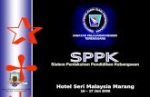 MOHD SHAMSUDDIN SULAIMAN SPP JPN TERENGGANU Sistem Pentaksiran Pendidikan Kebangsaan Hotel Seri Malaysia Marang 16 – 17 Jun 2008 JABATAN PELAJARAN NEGERI.