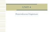 UNIT 4 Penstrukturan Organisasi. Prof. Madya Dr. Jegak Uli.