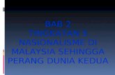 BAB 2 TINGKATAN 5 NASIONALISME DI MALAYSIA SEHINGGA PERANG DUNIA KEDUA.