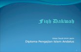 1 Ustaz Sayid Amin Jasin Diploma Pengajian Islam Andalus.