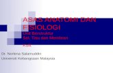 ASAS ANATOMI DAN FISIOLOGI Unit Berstruktur Sel, Tisu dan Membran Kulit Dr. Norlena Salamuddin Universiti Kebangsaan Malaysia.