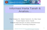 Kursus PTK3 2008 Bagi Pegawai W32 JPPH 1 Informasi Harta Tanah & Analisis W32-TK3-9 Prof. Madya Dr. Abdul Hamid b. Hj. Mar Iman Pusat Kajian Harta Tanah.
