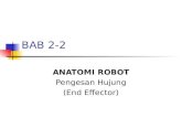 BAB 2-2 ANATOMI ROBOT Pengesan Hujung (End Effector)