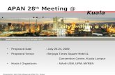 Presented By : NAv6 USM, Malaysia @ APAN 27th Taiwan APAN 28 th Meeting @ Kuala Lumpur, Malaysia Proposed Date: July 20-24, 2009 Proposed Venue: Berjaya.