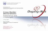 Cross-Border Declarations: Experience and Challenges 4 May 2006 Eva C.P. Chan Dagang Net Group of Companies Malaysia Dagang Net Technologies Sdn Bhd Level.