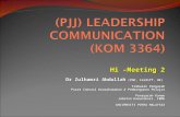 (PJJ) LEADERSHIP  COMMUNICATION (KOM 3364)
