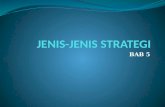 JENIS-JENIS STRATEGI