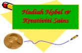 Hadiah Nobel & Kreativiti Sains