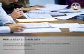 RINTIS FASA 2 TAHUN 2013 Instrumen Penilaian Bersepadu Pegawai Perkhidmatan Pendidikan  (PBPPP)
