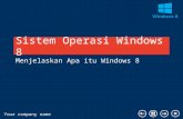 Sistem Operasi Windows 8