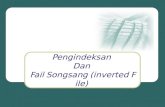 Pengindeksan  Dan  Fail Songsang (inverted File)
