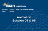 Animation Session 04 & 05