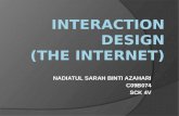 INTERACTION DESIGN (THE INTERNET)