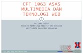 CFT 1063 ASAS MULTIMEDIA DAN TEKNOLOGI WEB