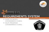 REQUIREMENTS SYSTEM