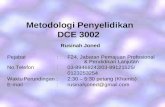 Metodologi Penyelidikan DCE 3002