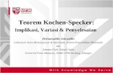 Teorem Kochen-Specker: Implikasi, Variasi & Penyelesaian
