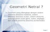 Geometri Netral ?