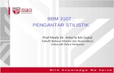 Prof Mady Dr. Arba’ie bin Sujud Fakulti Bahasa Moden dan Komunikasi Universiti Putra Malaysia