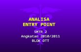 ANALISA  ENTRY POINT