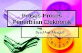 Proses-Proses Penerbitan Elektronik