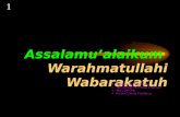 Assalamu’alaikum  Warahmatullahi Wabarakatuh