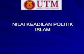 NILAI KEADILAN POLITIK ISLAM